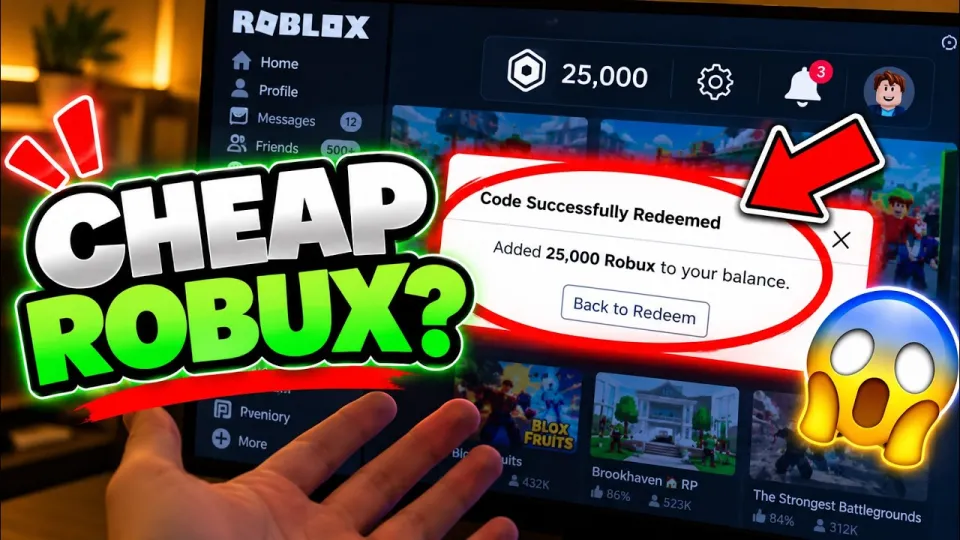 Cheap Robux How to Buy Safely and Avoid Risks on Black Market Sites